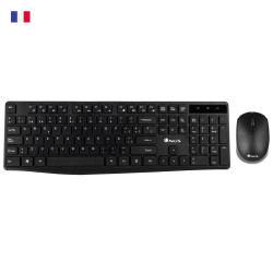Pack Clavier - Souris sans fil NGS Allure (Noir)