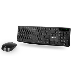 Pack Clavier - Souris sans fil NGS Allure (Noir)