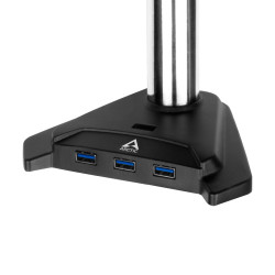 Support Double écran à poser Arctic Z2 Pro 34" (20kg max) (Noir)