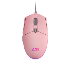 Souris filaire Gamer Mars Gaming MMG RGB (Rose)