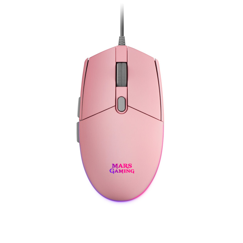 Souris filaire Gamer Mars Gaming MMG RGB (Rose)
