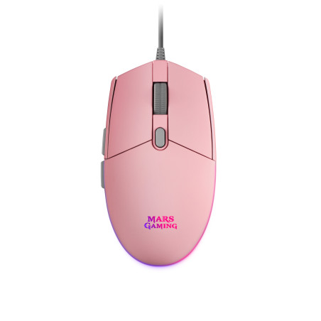 Souris filaire Gamer Mars Gaming MMG RGB (Rose)