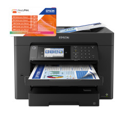 Imprimante Multifonctions A3+ Epson WorkForce WF-7840DTW  Recto-Verso (Noir)