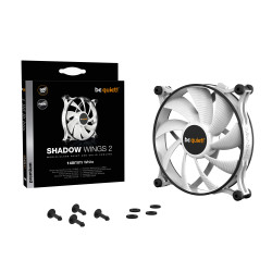 Ventilateur de boitier Be Quiet Shadow Wings 2 PWM - 14cm (Blanc)