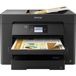 Imprimante Multifonctions A3 Epson WorkForce WF-7830DTW Recto-Verso (Noir)