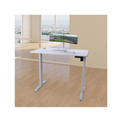Bureau ergonomique motorisé Urban Factory Ergo (Blanc)