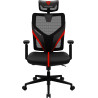 Fauteuil ergonomique ThunderX3 Yama1 (Noir Rouge)
