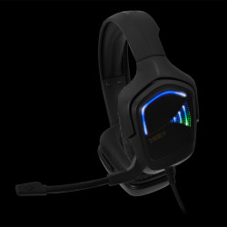 Casque Micro Gamer Gamdias Hebe E2 RGB (Noir)