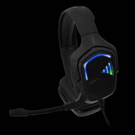 Casque Micro Gamer Gamdias Hebe E2 RGB (Noir)