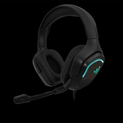 Casque Micro Gamer Gamdias Hebe E2 RGB (Noir)