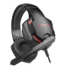 Casque Micro Gamer Mars Gaming MHX Pro 7.1 (Noir Rouge)