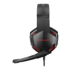 Casque Micro Gamer Mars Gaming MHX Pro 7.1 (Noir Rouge)