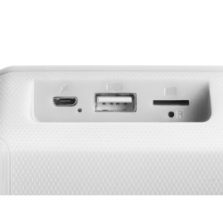 Enceintes Bluetooth Mars Gaming MSBAX RGB (Blanc)