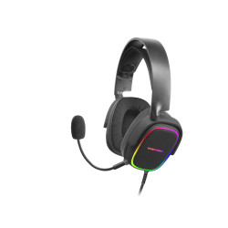 Casque Micro Gamer Mars Gaming MHAX RGB (Noir)