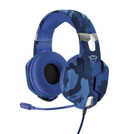 Casque Micro Gamer Trust GXT 322B (Bleu)