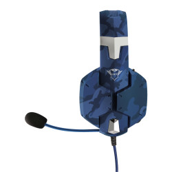 Casque Micro Gamer Trust GXT 322B (Bleu)