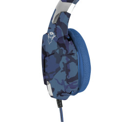 Casque Micro Gamer Trust GXT 322B (Bleu)