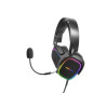 Casque Micro Gamer Mars Gaming MHAX RGB (Noir)
