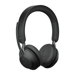 Casque Micro Jabra Evolve2 65 Stereo UC avec base (Noir)