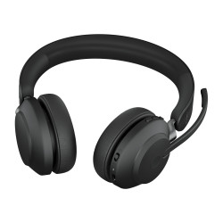 Casque Micro Jabra Evolve2 65 Stereo UC avec base (Noir)