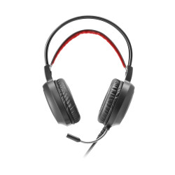 Casque Micro Gamer Mars Gaming MH120 (Noir Rouge)