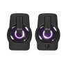 Enceintes Trust Gemi RGB Led USB (Noir)