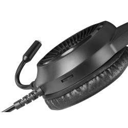 Casque Micro Gamer Mars Gaming MH120 (Noir Rouge)