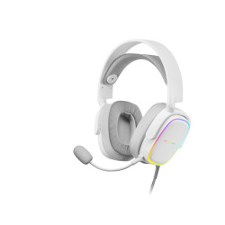 Casque Micro Gamer Mars Gaming MHAX RGB (Blanc)