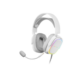 Casque Micro Gamer Mars Gaming MHAX RGB (Blanc)