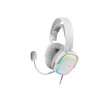 Casque Micro Gamer Mars Gaming MHAX RGB (Blanc)