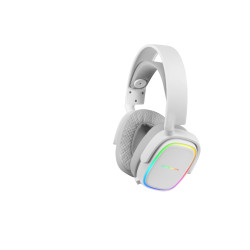 Casque Micro Gamer Mars Gaming MHAX RGB (Blanc)