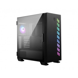 Boitier Moyen Tour ATX MSI Mag Vampiric 300R RGB avec panneau vitré (Noir)