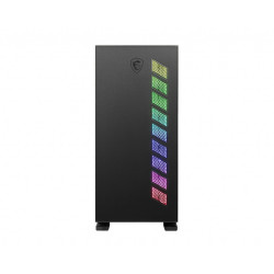 Boitier Moyen Tour ATX MSI Mag Vampiric 300R RGB avec panneau vitré (Noir)