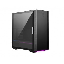 Boitier Moyen Tour E-ATX MSI MPG Quietude 100S RGB avec panneau vitré (Noir)