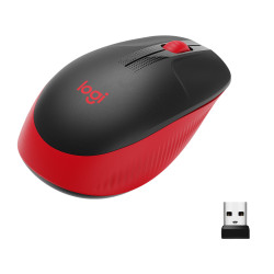 Souris sans fil Logitech M190 (Noir Rouge)