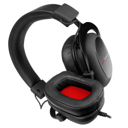 Casque Micro Gamer Mars Gaming MH5 7.1 (Noir Rouge)