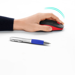 Souris sans fil Logitech M190 (Noir Rouge)