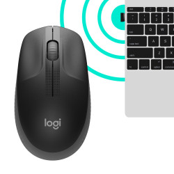 Souris sans fil Logitech M190 (Noir)