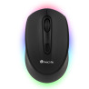 Souris sans fil rechargeable NGS Led Smog-RB Multimode (2.4Ghz+Bluetooth) (Noir)