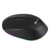 Souris sans fil rechargeable NGS Led Smog-RB Multimode (2.4Ghz+Bluetooth) (Noir)