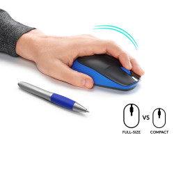 Souris sans fil Logitech M190 (Noir Bleu)