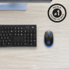 Souris sans fil Logitech M190 (Noir Bleu)