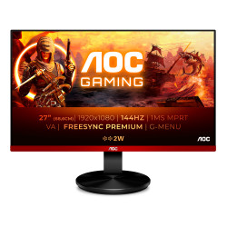 Ecran LED 27" AOC G2790VXA Full HD 144Hz (Noir Rouge)