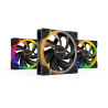 Lot de 3 Ventilateurs de boitier Be Quiet Light Wings PWM RGB - 12cm (Noir)