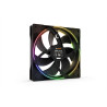Lot de 3 Ventilateurs de boitier Be Quiet Light Wings PWM RGB - 14cm (Noir)