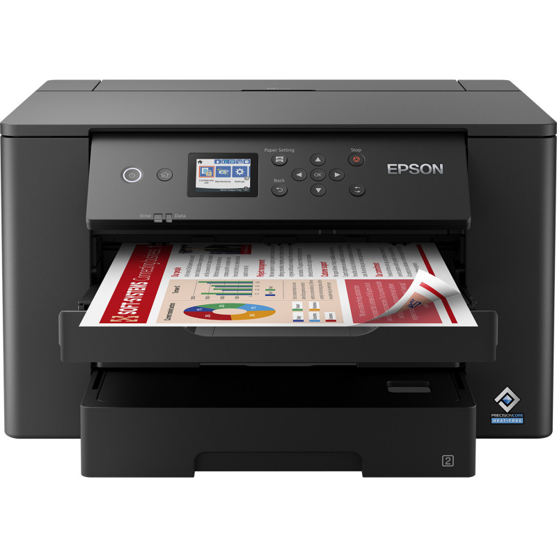 Imprimante Epson WorkForce Pro WF-7310DTW A3 Recto-verso (Noir)