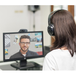 Webcam Logitech C505e HD Business (Noir)