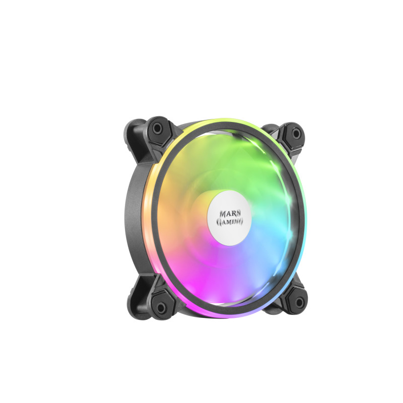 Ventilateur boitier Mars Gaming MFX RGB 12cm (Noir)