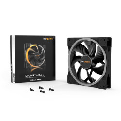 Ventilateur de boitier Be Quiet Light Wings PWM RGB - 14cm (Noir)