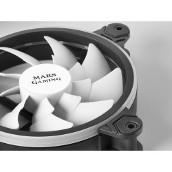 Ventilateur boitier Mars Gaming MFX RGB 12cm (Noir)